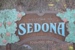 Sedona AZ & Scenic views of area - 110