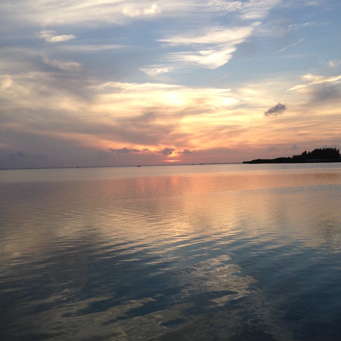 View from dinner at Lazydays Restaurant Marathon FL - 08