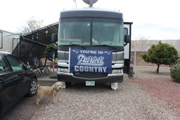 Flying the Patriots Flag in AZ Cardinal Territory - 6