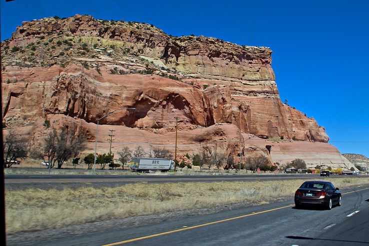 Road scenery from Flagstaff to Gallup - 7