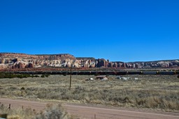 Road scenery from Flagstaff to Gallup - 2