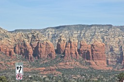 Sedona AZ & Scenic views of area - 018