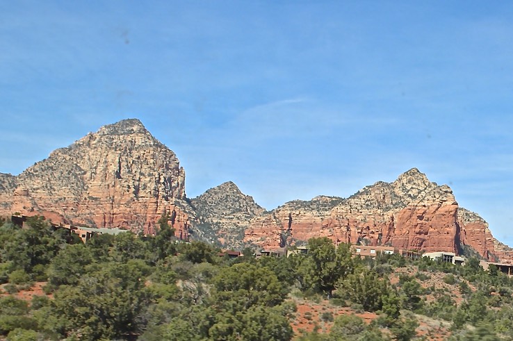 Sedona AZ & Scenic views of area - 024