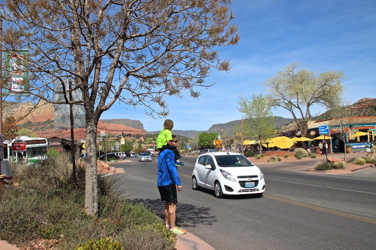 Sedona AZ & Scenic views of area - 065