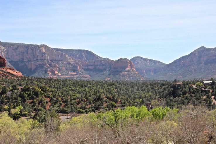 Sedona AZ & Scenic views of area - 058